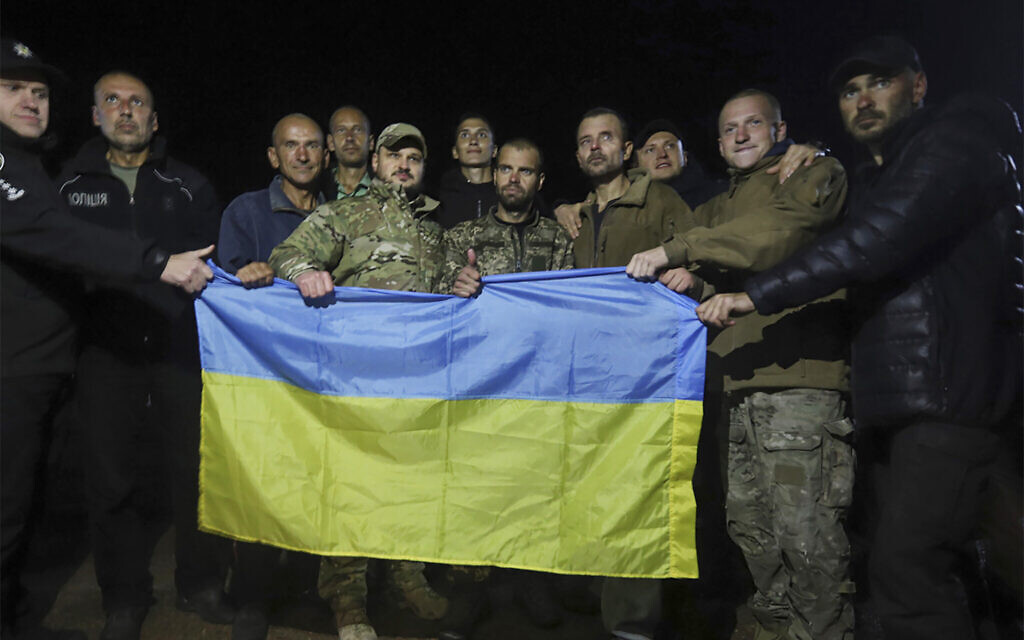 world News  Russia frees 215 Mariupol defenders in swap for Putin oligarch ally and 54 others