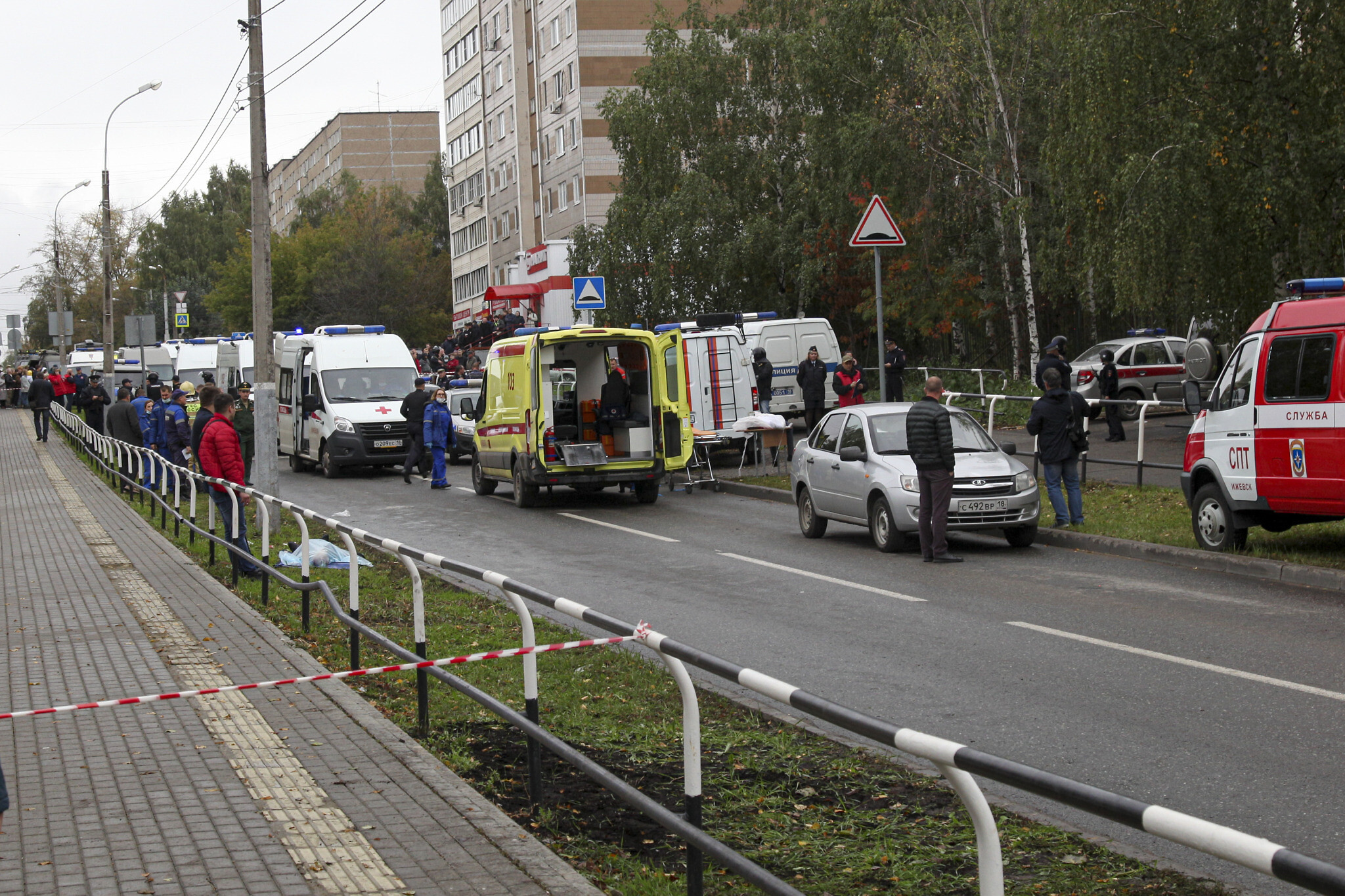 13 killed, 21 injured as gunman wearing 'Nazi symbols' opens fire at Russian  school | The Times of Israel