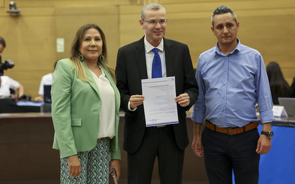 Likud No. 2 files electoral slate, needles Shaked but stops short of urging her to quit - Vimarsana News