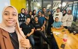 17 Bedouin teenagers and youths, aged 16-20, took part in the 'Digital Tent' tech program in the summer of 2022, an initiative by the Siraj NGO in collaboration with MIT and Ben-Gurion University of the Negev. (Siraj)