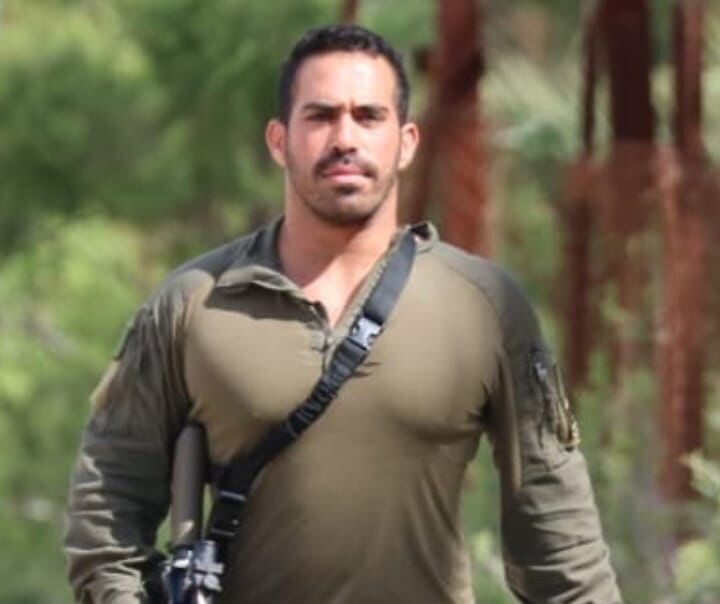Maj. Bar Pelah, 30, the deputy commander of the elite Nahal reconnaissance unit, who killed in a firefight with two terrorists near the West Bank security fence on September 14, 2022 (Courtesy)