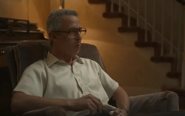 Jeremy Strong plays a Jewish father in 'Armageddon Time.' (Screenshot from YouTube)