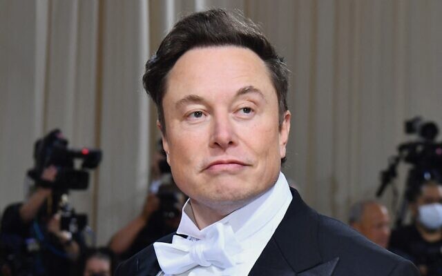 Elon Musk, arriving for the 2022 Met Gala at the Metropolitan Museum of Art in New York, on May 2, 2022. (Angela Weiss / AFP / File)