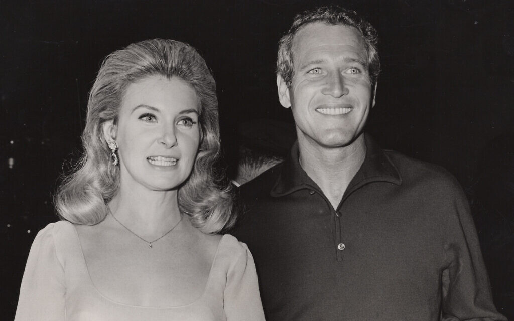 Joanne Woodward and Paul Newman in the late 1960s. (Kas Heppner/Newman Family Collection)
