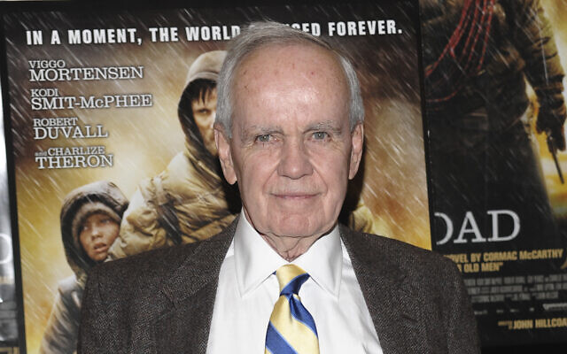 Author Cormac McCarthy attends the premiere of 'The Road' in New York on Nov. 16, 2009  (AP Photo/Evan Agostini, File)