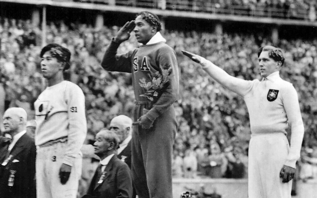 Medal of Olympian who defied Hitler by embracing Jesse Owens goes