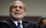 In this Novenber 7, 2017, file photo, former Federal Reserve Chair Ben Bernanke attends a ceremony awarding them both with the Paul H. Douglas Award for Ethics in Government, on Capitol Hill in Washington. (AP Photo/Jacquelyn Martin, File)