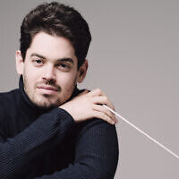 Lahav Shani, artistic director and chief conductor of the Israel Philharmonic, which will head to the US in November 2022 for its first US tour post-pandemic (Courtesy IPO)
