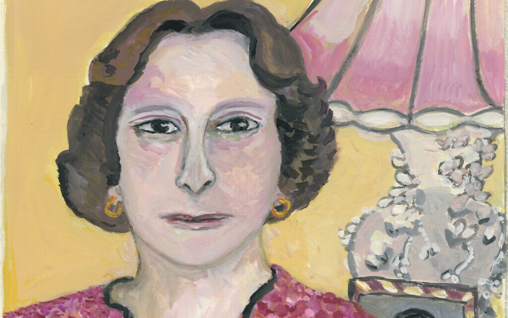 Detail from 'Portrait of Stella' by artist Maira Kalman, from 'One Hundred Saturdays: Stella Levi and the Search for a Lost World' by Michael Frank (Avid Reader Press)