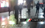 An anonymous cameraman secretly films Iranian protestors in Tehran on behalf of Israel's Channel 12, aired October 3, 2022. (Used in accordance with Clause 27a of the Copyright Law)