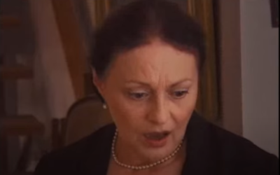 Israeli actress Tracy Abramovich in the Israeli film "Family Portrait" from 2006. (Screenshot/YouTube: used in accordance with Clause 27a of the Copyright Law)