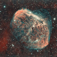 Crescent Nebula, photographed by David 'Deddy' Dayag (Courtesy David Dayag)