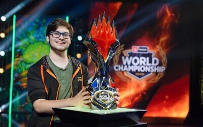 Nathan Steuer is the 2022 World Champion of Magic: The Gathering. (Courtesy of Steuer/ via JTA)
