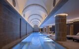 Heated water and cushy daybeds at the Jerusalem Waldorf's Guerlain spa (Courtesy Waldorf Astoria)
