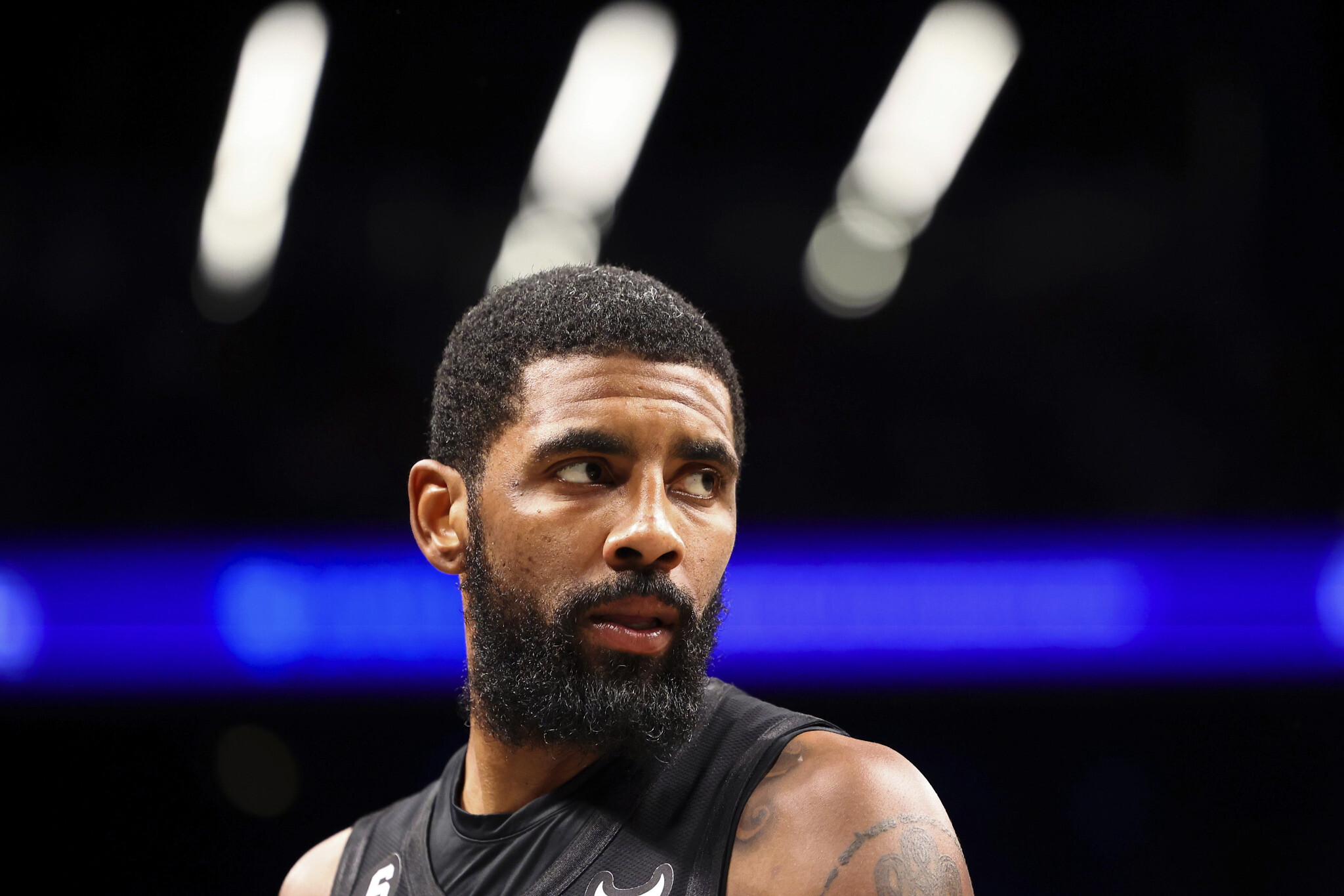 Kyrie Irving Nets Statement Gray Jersey in 2023