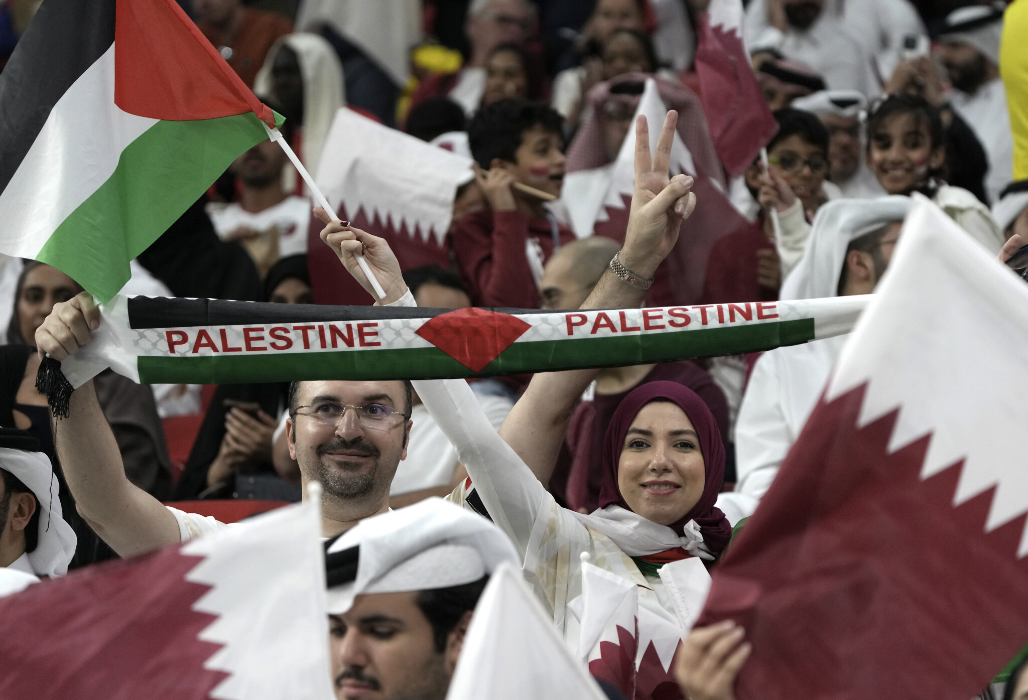Faraway friction with Palestinians follows some Israelis to World Cup