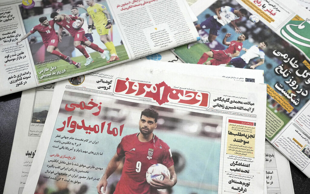 Iran newspapers: World Cup loss due to protest pressure and ‘Zionist,’ Saudi media thumbnail