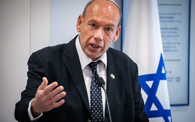 State Comptroller Matanyahu Englman, May 3, 2021. (Olivier Fitoussi/Flash90)