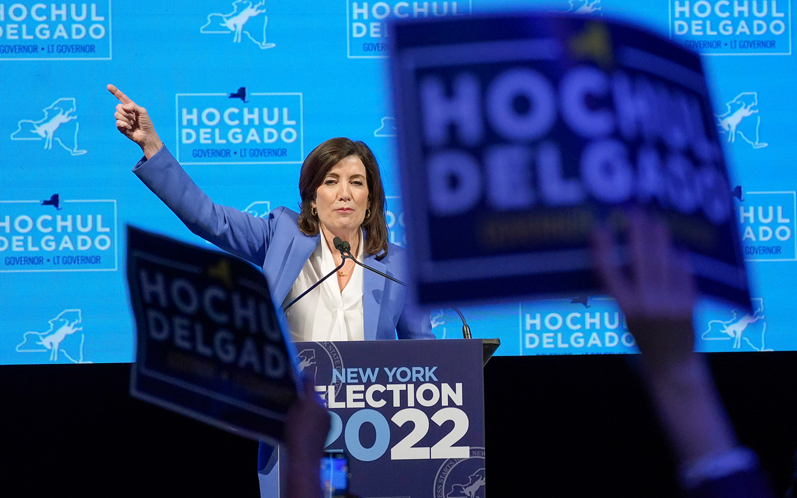 Hochul triumphs over Jewish challenger Zeldin in close New York governor  race | The Times of Israel