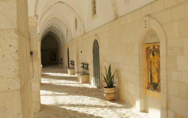 A new wing of the museum at Jerusalem's Monastery of the Cross. (Shmuel Bar-Am)