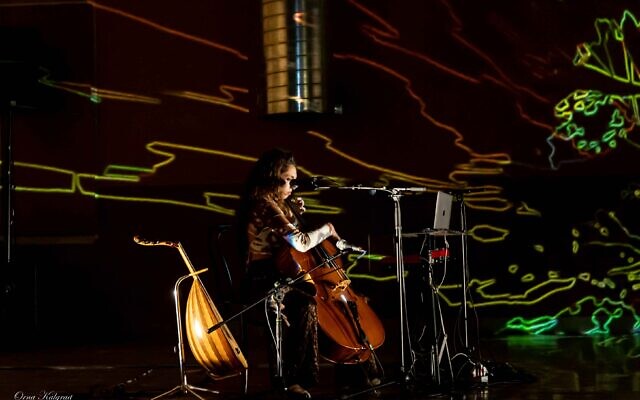Musician Maayan Linik will perform at the Zero One digital art festival at the Tower of David Museum, November 11-13, 2022 (Courtesy Orna Kalgrad)