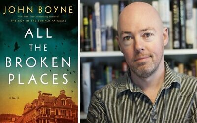 John Boyne, author of the Holocaust novel 'The Boy in the Striped Pajamas' and its sequel 'All the Broken Places.' (Rich Gilligan via JTA/Courtesy of Penguin Random House)