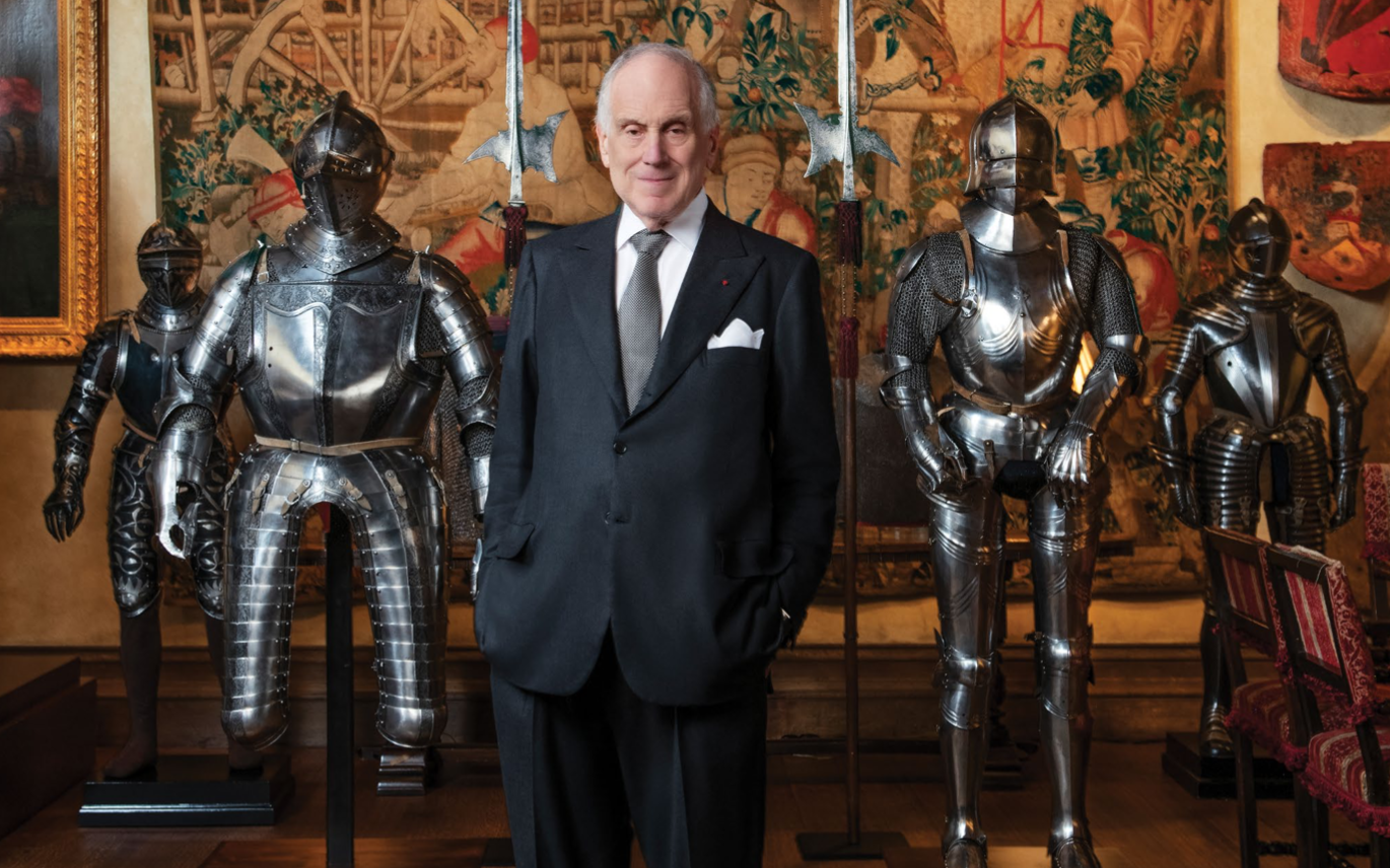 Ronald S. Lauder in his home in 2022. (Shahar Azran/Neue Galerie New York)