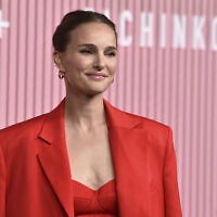 Natalie Portman arrives at the global premiere of 'Pachinko,' March 16, 2022, at The Academy Museum in Los Angeles. (Photo by Jordan Strauss/Invision/AP)