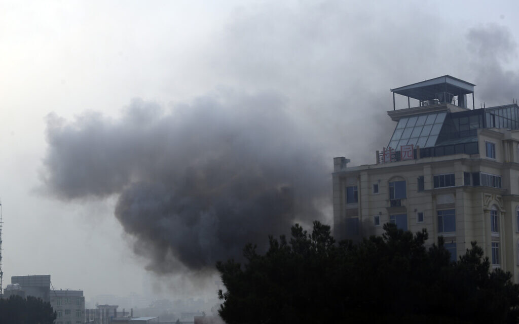 Taliban says assailants have attacked a hotel in Afghan capital Kabul - Vimarsana News