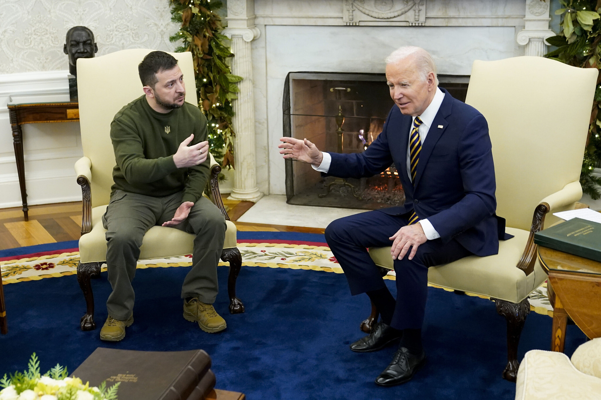 Hosting Zelensky in Washington, Biden declares 'it's an honor to be by your side' | The Times of Israel