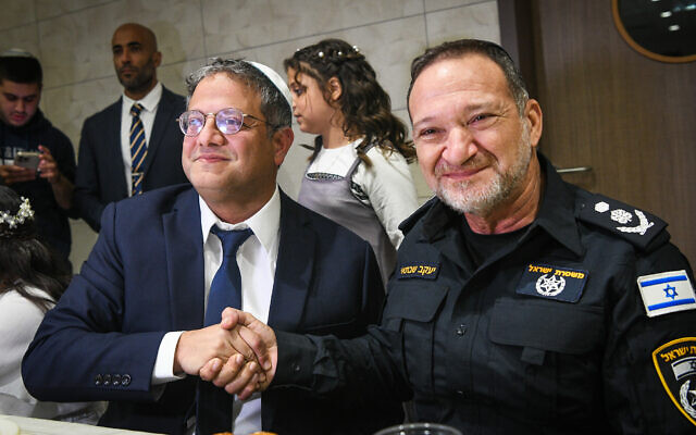 Proposed law gives far-right’s Ben Gvir unprecedented powers over police