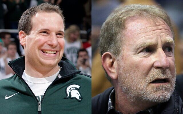 This combination of photos shows Mat Ishbia (L) and Robert Sarver. (AP Photo/Al Goldis and Ross D. Franklin, file)