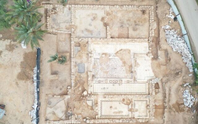 A Byzantine era church found near Jericho. (Civil Administration)