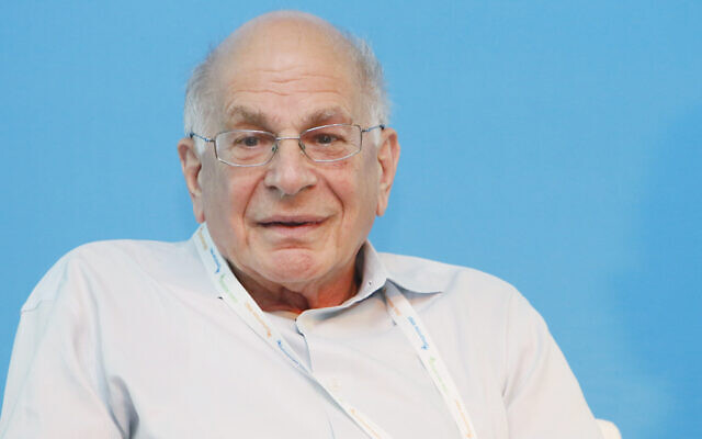 Israeli-American winner of the 2002 Nobel Memorial Prize in Economic Sciences, Professor Daniel Kahneman, at the International Conference Center in Jerusalem. June 20, 2013 (Miriam Alster/FLASH90)