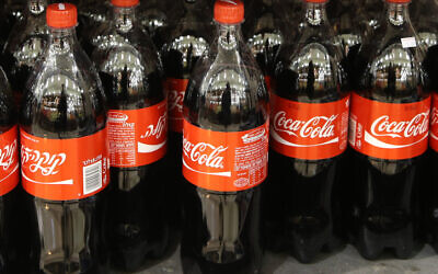 File: Coca Cola beverages on sale in Israel (Nati Shohat/Flash90)