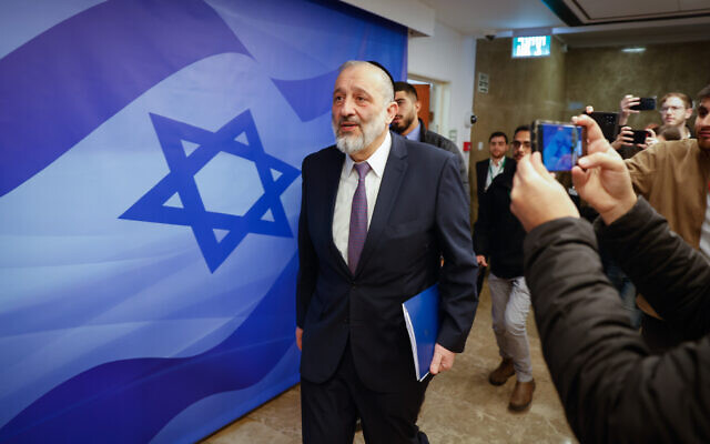 Netanyahu fires Deri ‘with a heavy heart’ after High Court nixes convicted minister - The Times of Israel