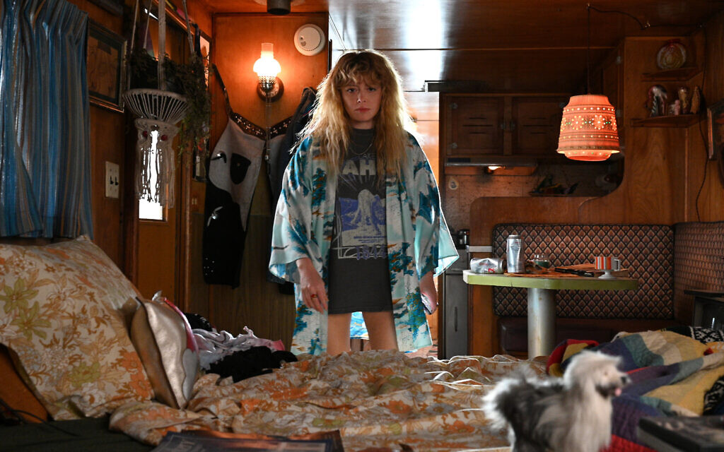 Natasha Lyonne as Charlie Cale in 'Pokerface.' (Photo by: Phillip Caruso/Peacock)