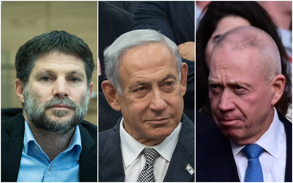 world News  After clash over West Bank outpost, Gallant and Smotrich meet with Netanyahu