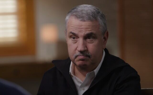 Thomas Friedman in 2019 (YouTube screenshot; used in accordance with Clause 27a of the Copyright Law)