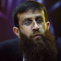 File: In this May 6, 2012 file photo, Palestinian Khader Adnan, an Islamic Jihad spokesman who went on a 66-day hunger strike while he was imprisoned in an Israeli jail, speaks during a television interview in the West Bank city of Ramallah. (AP Photo/Majdi Mohammed, File)