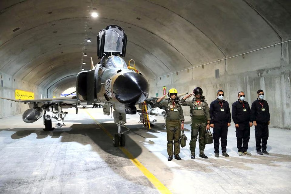 Iran unveils new underground air force base | The Times of Israel