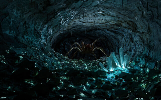 Illustrative: A spider inside a deep dark cave. (iStock by Getty Images)