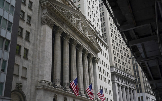 The New York Stock Exchange is seen in New York, Tuesday, June 14, 2022. (AP Photo/Seth Wenig, File)