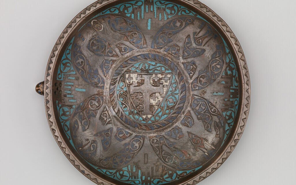 Gemellion, Limoges, France, 1250-75, copper with champleve, Metropolitan Museum of Art, New York. (Courtesy)