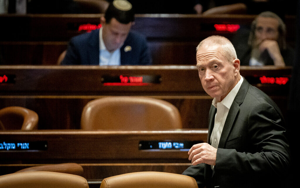 Several Likud MKs back Gallant’s call to pause overhaul; others urge ...