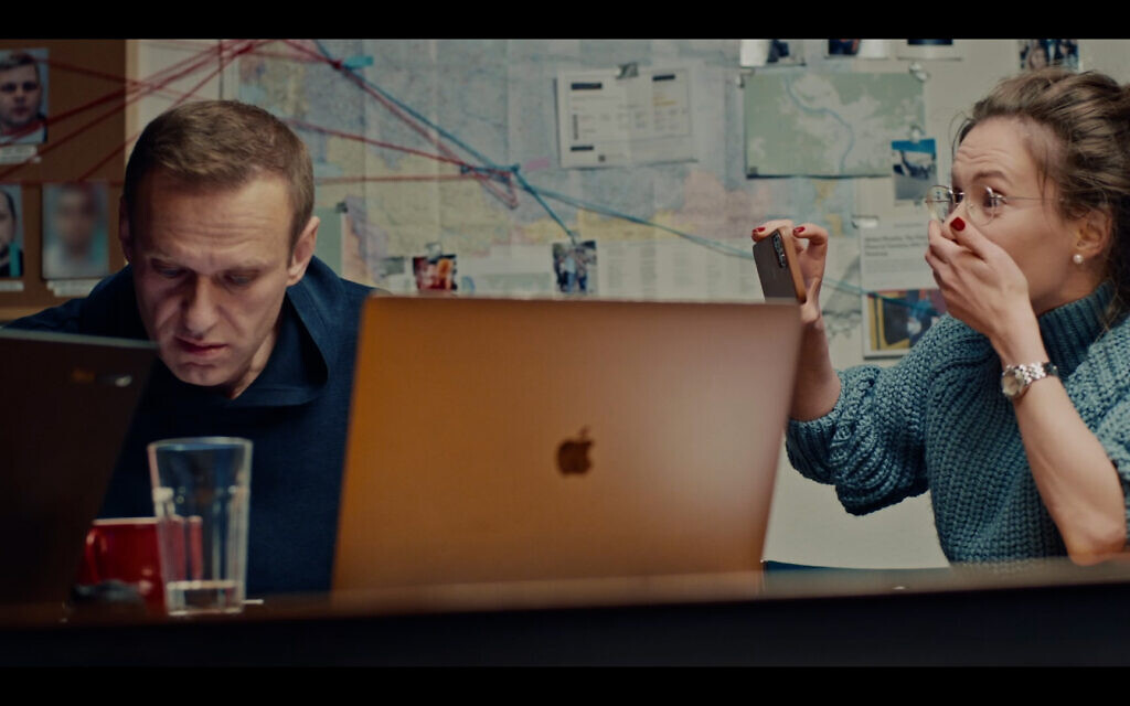 Still from the 2023 Oscar-winning documentary 'Navalny.' (CNN films)