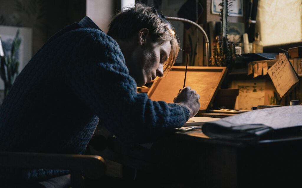 Louis Hofmann plays the Jewish Cioma Schönberg, who hid in plain sight in Berlin during WWII and forged passports for the underground. (Courtesy of Kino Lorber)