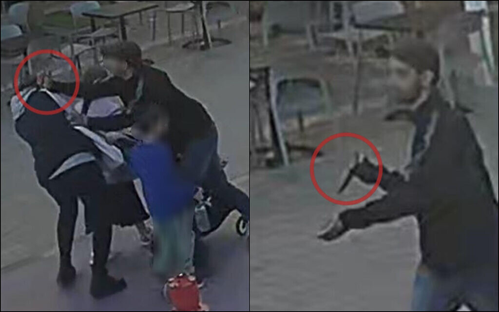 Palestinian to be charged for stabbing woman in Netanya; coat saved her from harm