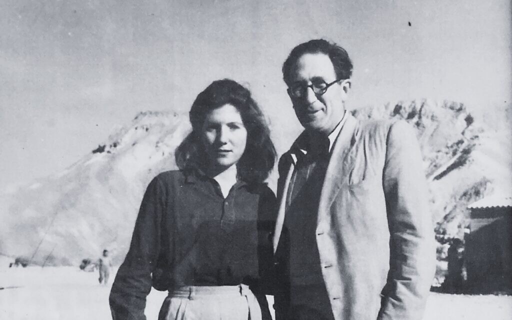 Mordechai Shattner and his daughter, Rachel Ofra Eliyahu Schattner (image courtesy of family)