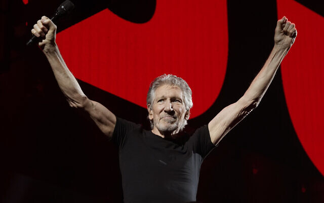 Roger Waters performs in concert at Crypto.com Arena, September 27, 2022, in Los Angeles. (AP Photo/Chris Pizzello)